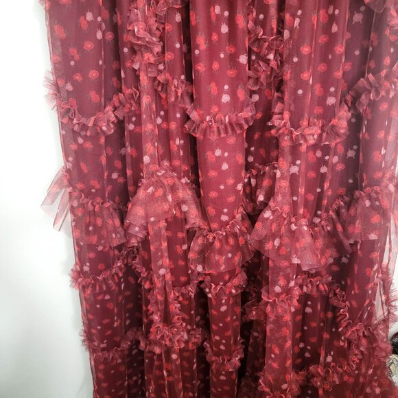 Jessakae Ever After Maxi Dress in Burgundy 2X NWT - Picture 5 of 10